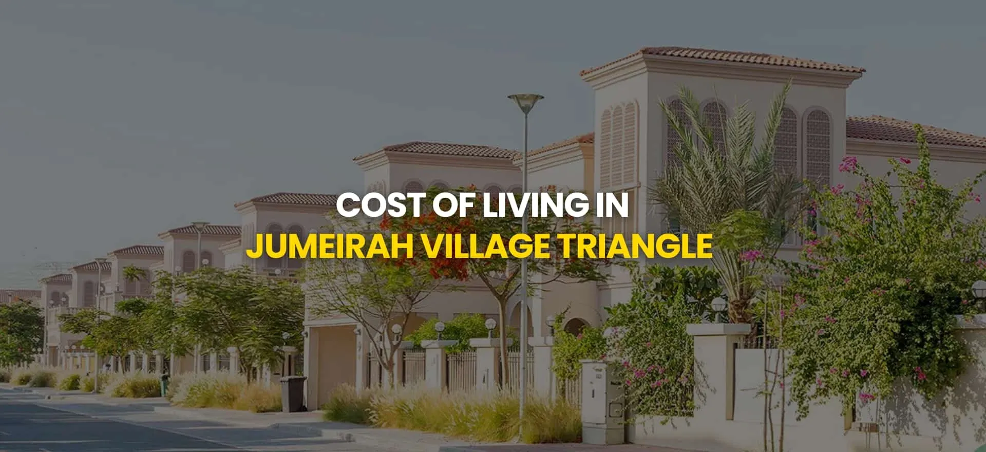 Cost of Living in Jumeirah Village Triangle: Pros and Cons